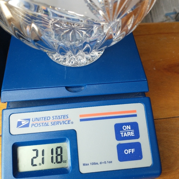 CRYSTAL GERMAN ROSES Candy BOWL - Picture 8 of 12